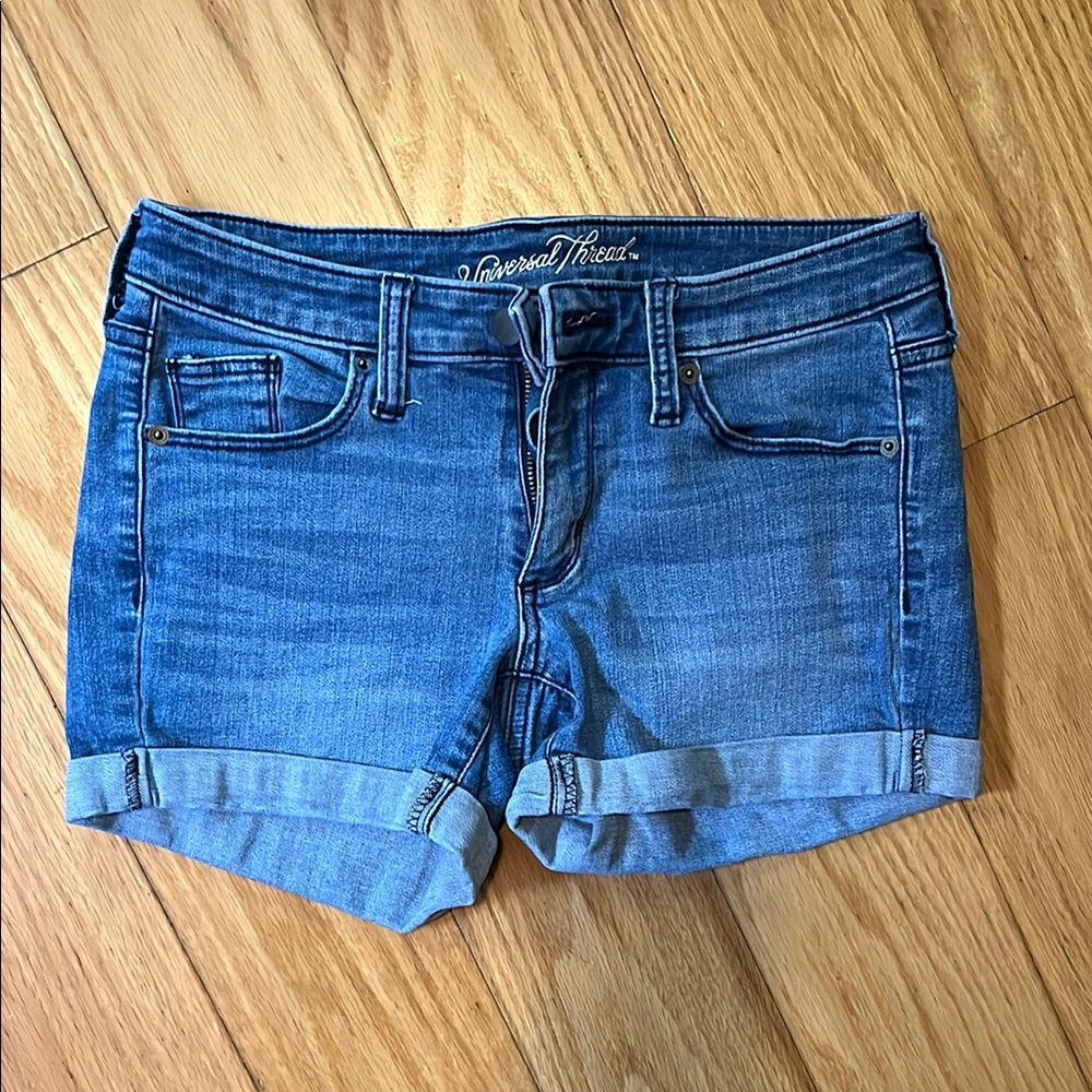 Universal Thread Light Blue Denim Shorts